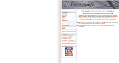 Desktop Screenshot of freewar.tiramon.de